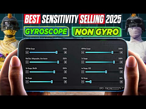NEW UPDATE 3.8 CODE 🔥 BGMI/PUBG SENSITIVITY SETTINGS 2025 | BEST ALL 2X 3X 4X 6X 8X SCOPE SETTINGS✅