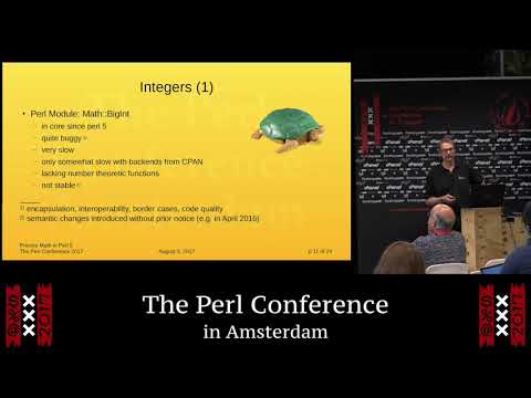 "Precise Math in Perl 5 - A Lost Cause?" - Martin Becker