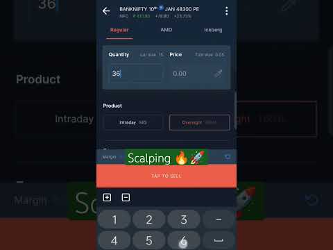 10k profit using Scalping #banknifty #trading
