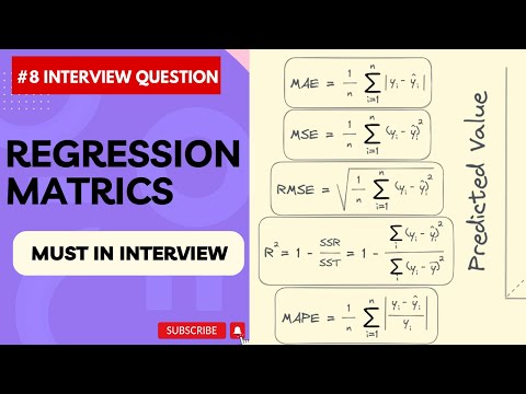Regression Metrics | MSE, MAE & RMSE | R2 Score & Adjusted R2 Score | nine7