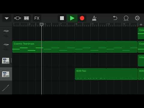 GarageBand ][ Chill & Sad Trapbeat #2