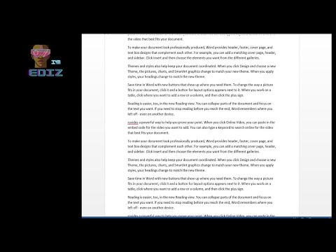 How to automatically get texts on Word document