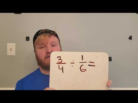 Quick Dividing Fractions Help
