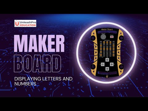 Mastering the LED Panel: Display Texts & Numbers with the Maker Board IoT Kit