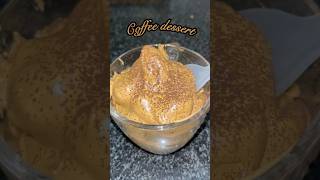 3 Ingredient Coffee Dessert! 🍨 #youtubeshorts   #3ingredientrecipes #coffeedessert