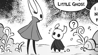 Hornet Gives Little Ghost and Hollow a Gift | Hollow Knight Silksong Comic Dub
