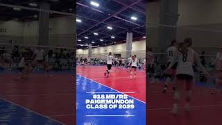 Watch until the end!! highlights from Arizona! #classof2029 #volleyball #recruiting