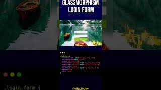 CSS Glassmorphism