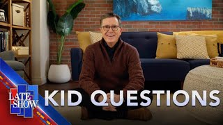"How Do Whales Brush Their Teeth?" Stephen Colbert Answers Real Questions From Real Kids