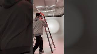 Testing out the Aputure 300d and Spotlight Mount in our studio! #shorts #studio #creativegadgets