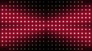 4k red led lights loop