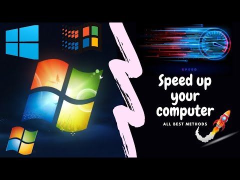 How to speed up your computer || How to make your computer faster || All methods and tricks