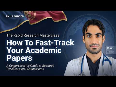 Rapid Research Masterclass: Finish A Publication Worthy Original Study in 30 Days.
