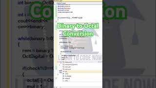 Binary to Octal Conversion. #programming#binary#programmingtips#programmingforbeginners#coding#coder