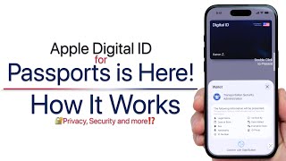 Apple Digital ID for Passports is Out! - How It Works