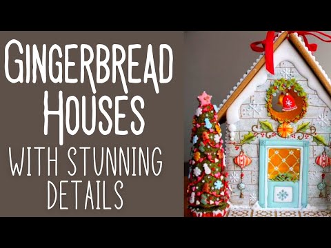 Gingerbread Houses With Stunning Details
