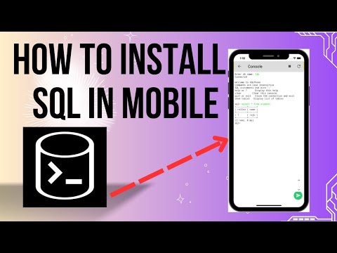 How to install sql interpreter on Mobile