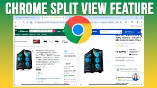 How to Use Google Chrome Split View | Side-by-Side Tabs Made Easy (Demonstration)