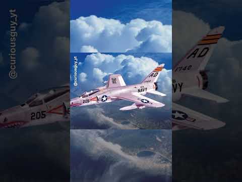 Very unique accident of a american fighter jet in history