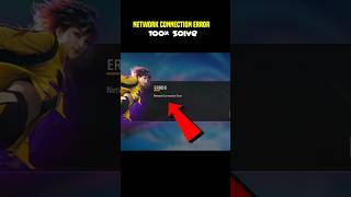 Fix Network Connection Error (Free Fire Max)