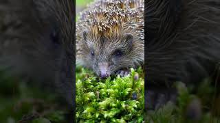 Cute Hedgehog Moments 🦔 | #animals #funnyshorts #Shorts #funnyanimals"