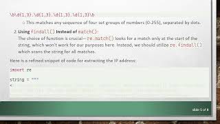 How to Extract a Proxy Address from a String Using Python and Regex