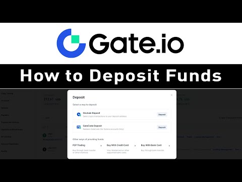 How to Deposit Funds on Gate IO (P2P Trading, With Credit Card and Bank Card) How to buy Crypto