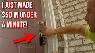 $50 in 50 seconds lockpicking