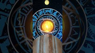 Worldwide Trending 4K VJ Loop | 4K Smartphone Wallpaper Astrological Loop  | Zodiac Wheel Animation