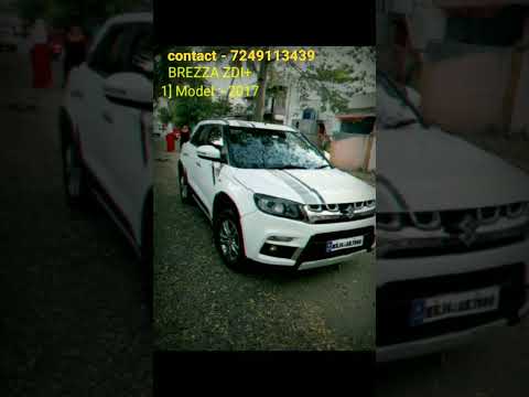 🚘BREZZA ZDI+, Model :- 2017, 1st Owner,Button Start, Alloy wheel , Air Bag,  clean condition!
