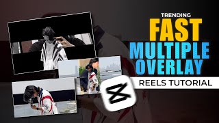 NEW VIRAL FAST MULTIPLE OVERLAY TRANSITION REELS VIDEO EDITING | REELS TRENDING VIDEO EDITING