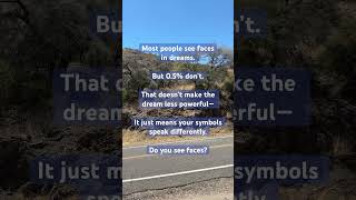 Do you see faces in your dreams? #dreaminterpretation #brainfacts