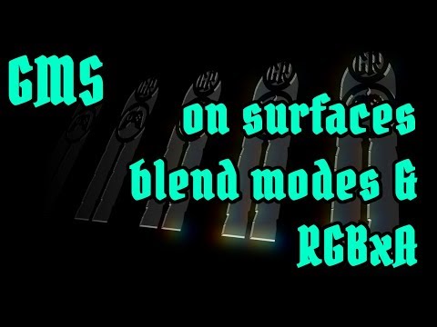 GameMaker - Blend Modes, Surface-Alpha & Premultiplying Alpha