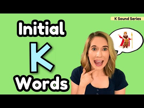 Speech Therapy: /k/ Sound in Initial Position | Great for Apraxia & Phonological Delays