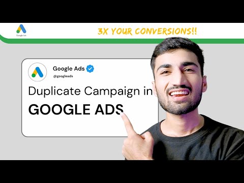 Duplicate a Google Ads Campaign in 60 Seconds!