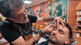 ASMR Relaxing Haircut ✂️ Turkish Barber Experience