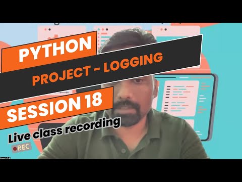 Python | Logging | Session 18