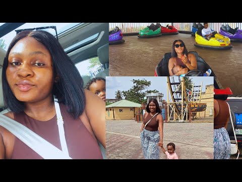 I can’t believe I tried this!😯attending a party+Visiting an amusement park in lagos Nigeria.
