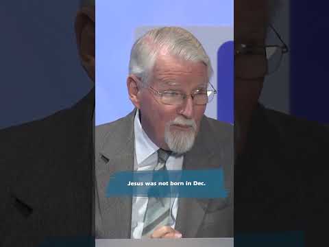 David Pawson - Jesus was not born in Dec.
