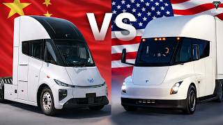 Elon Musk Reveals Big Copy Tesla Semi - Windrose Truck, Specs & Design Here!