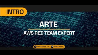 HackTricks Training - ARTE (AWS Red Team Expert) Presentation