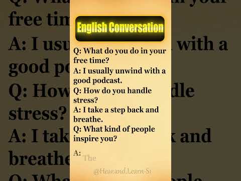 Daily English Conversation (Part 9) | 06 New English Questions and Answers | Speak Naturally