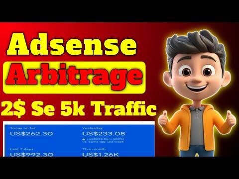 Adsense arbitrage cheap price 2024 | Adsense loading method 2024 | Adsense free traffic