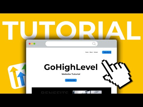 GoHighLevel Website Builder Tutorial - How to Create Amazing GHL Websites?