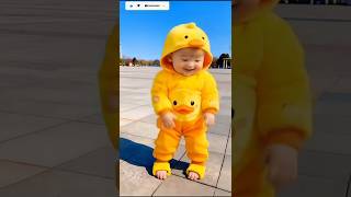 Cute baby funny dance 😂 #ai #aidance #funnyclips #cutebaby #funny