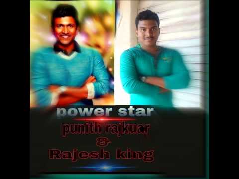 punith rajkumar best slide show and Rajesh king