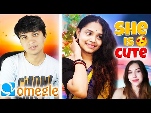 INDIAN GIRLS ARE PRETTY CUTE ON OMEGLE 😍 | FLIRTING AND TROLLING INDIAN GIRLS | OMEGLE FUNNY