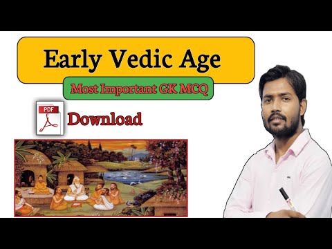 Early Vedic Age : Most Important GK MCQs | Ancient India | History @brgkstudy5858