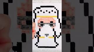 Hand Drawn Pixel Art - Drawing ALBUS DUMBLEDORE! #harrypotter #dumbledore #shorts #pixelart #draw