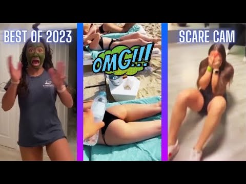 Get Ready to Scream😂👻2023's Top Scare Cam Pranks Compilation! 😱🤣